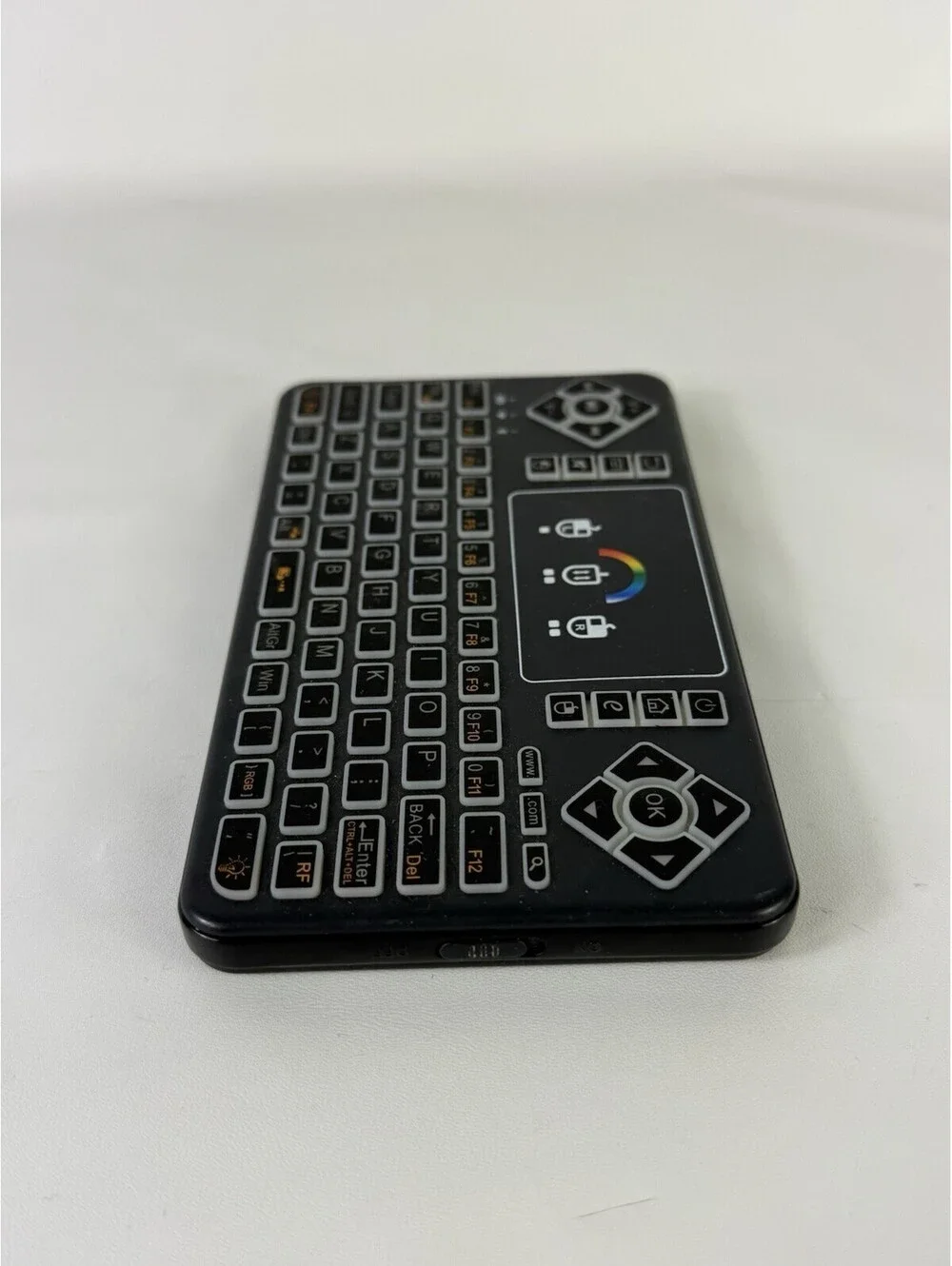 Q9 Mini Wireless Keyboard & Touchpad Hand Held Remotes, Only 1 Transponder